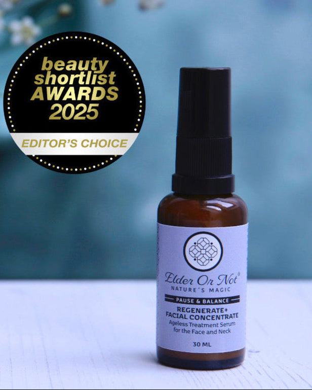 Award winning regenerate plus facial serum