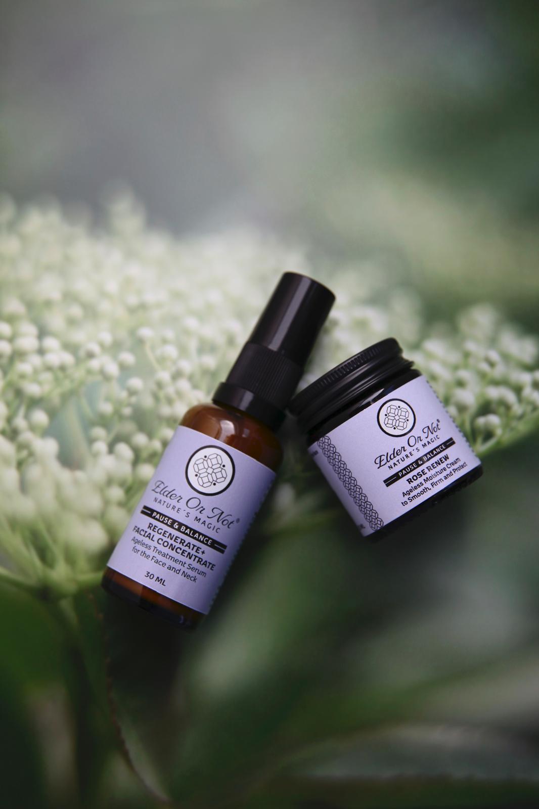 Regenerate+ Facial Concentrate and Rose Renew 60ml Bundle